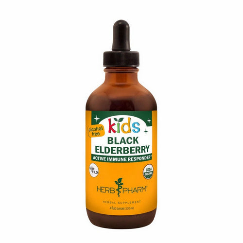 Kids Black Elderberry Glycerite 4 fl oz by Herb Pharm