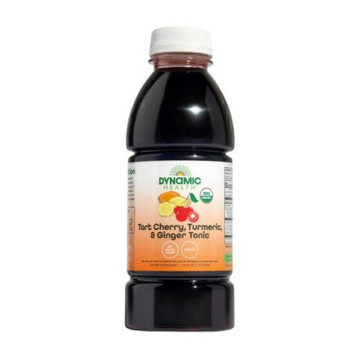 Organic Tart Cherry, Turmeric & Ginger Tonic 16 oz by Dynamic Health Laboratories