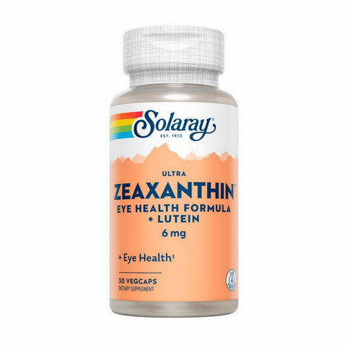 Ultra Zeaxanthin Eye Health Formula Plus Lutein 30 Veg Caps by Solaray