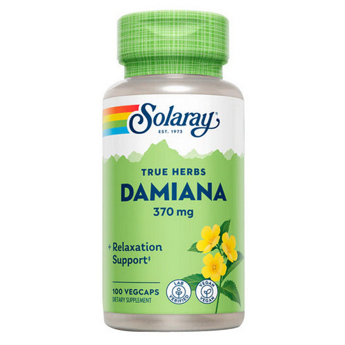 True Herbs Damiana 100 Veg Caps by Solaray