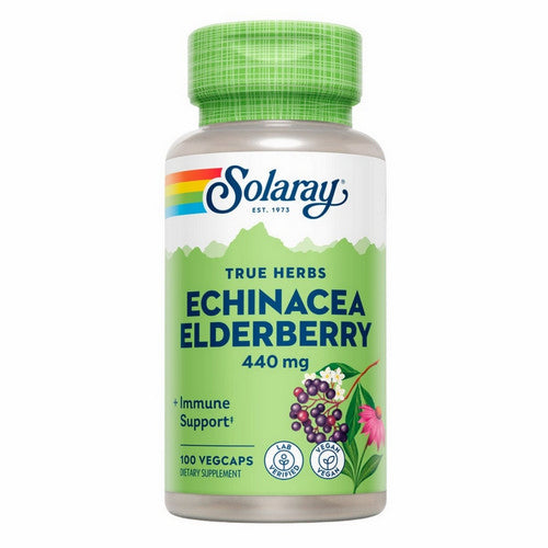 Echinacea & Elderberry 100 Caps by Solaray