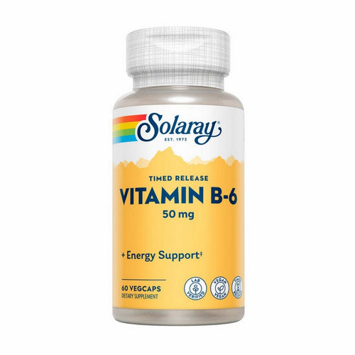 Vitamin B-6 60 Caps by Solaray