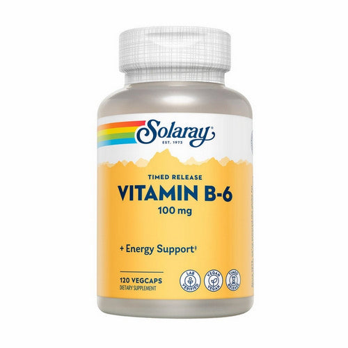 Vitamin B-6 120 Caps by Solaray