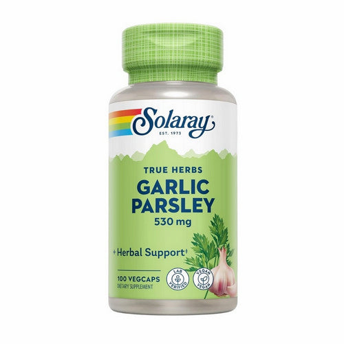 True Herbs Garlic Parsley 100 Veg Caps by Solaray