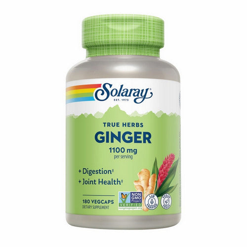 Ginger Root 180 Caps by Solaray
