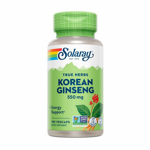 Korean Ginseng 100 Caps by Solaray