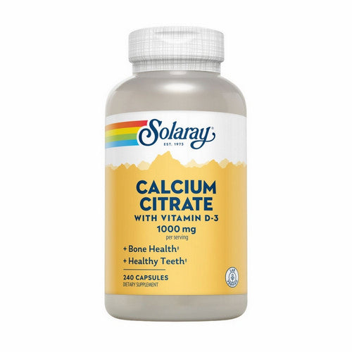 Calcium Citrate 240 Caps by Solaray