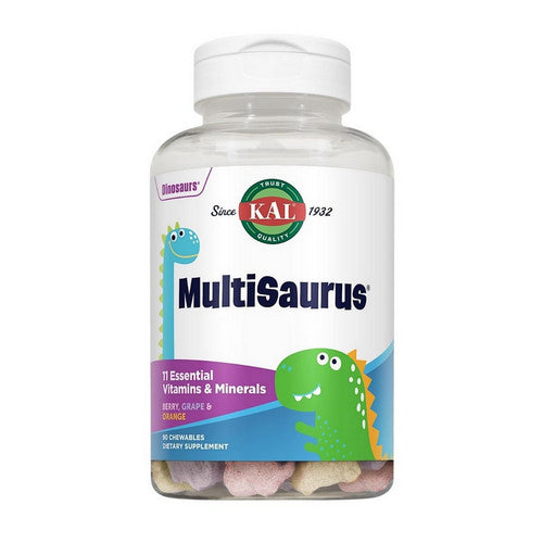 MultiSaurus Berry, Grape & Orange 90 Chews by Kal