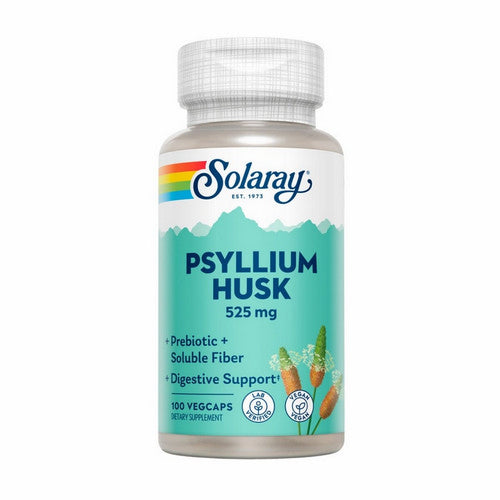 Psyllium Husk 100 Veg Caps by Solaray