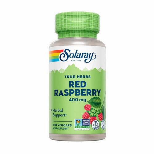 True Herbs Red Raspberry 100 Veg Caps by Solaray