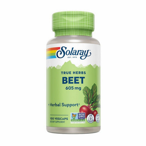 True Herbs Beet Root 100 Veg Caps by Solaray