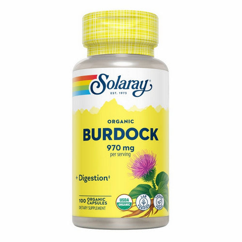 Organic Burdock 100 Caps by Solaray