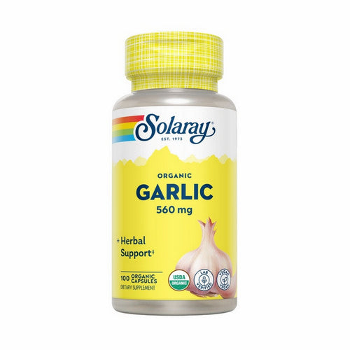 Organic Garlic 100 Caps by Solaray
