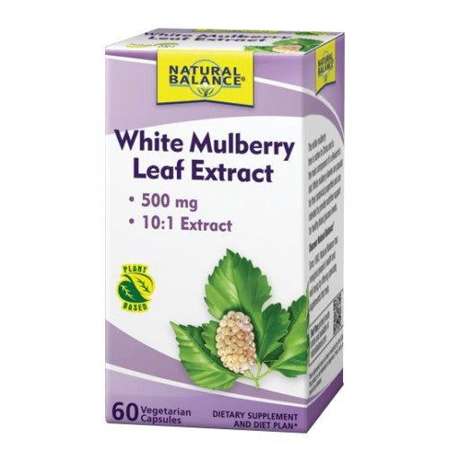 White Mulberry Leaf Extract 60 Caps by Natural Balance
