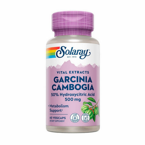 Garcinia Cambogia Fruit Extract 60 Caps by Solaray