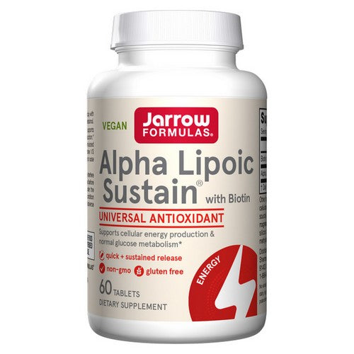 Alpha Lipoic Sustain With Biotin 60 Tablets by Jarrow Formulas