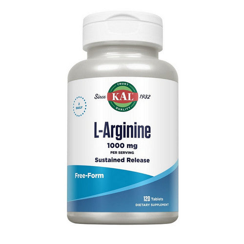 L-Arginine SR 120 Tabs by Kal