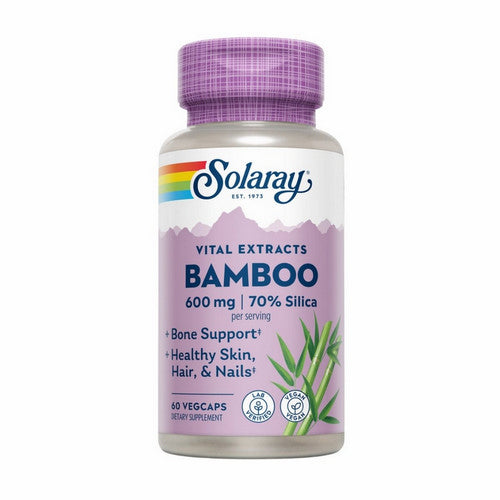 Vital Extracts Bamboo 60 Veg Caps by Solaray