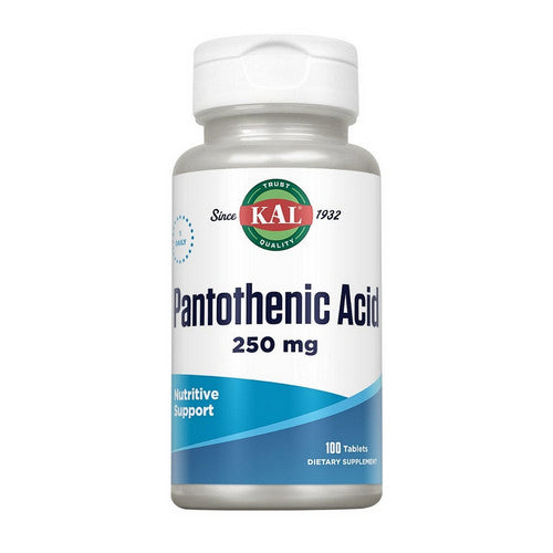 Pantothenic Acid 100 Tabs by Kal