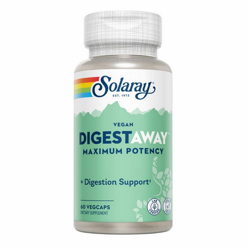 Vegan Digestaway Maximum Potency 60 Veg Caps by Solaray