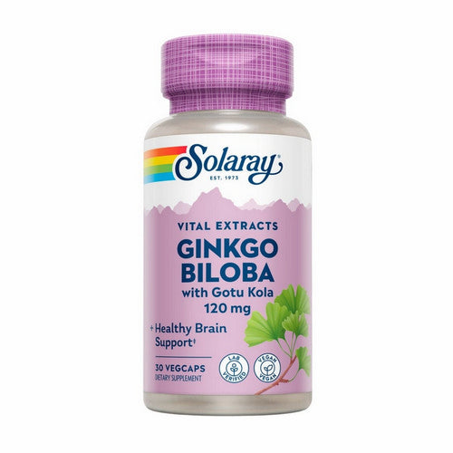 Ginkgo Biloba Leaf Extract 30 Caps by Solaray