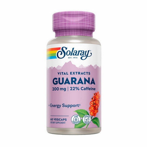 Guarana Seed Extract 60 Caps by Solaray