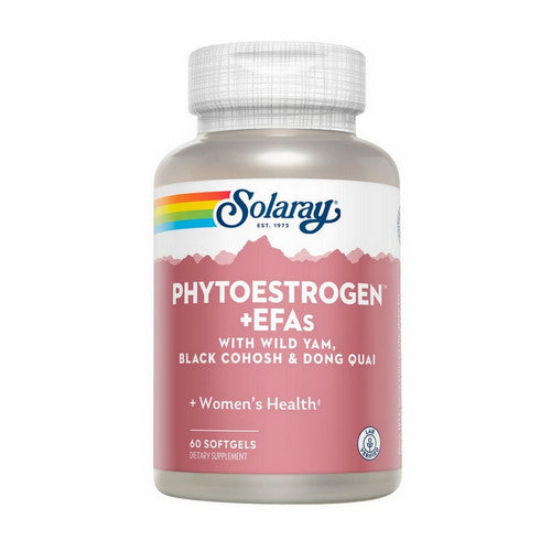  Phytoestrogen Plus Efas With Wild Yam Black Cohosh And Dong Quai 60 Softgels by Solaray