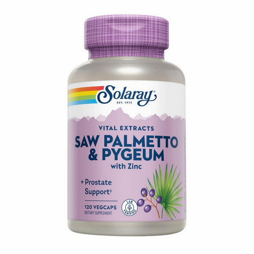 Pygeum & Saw Palmetto 120 Caps by Solaray