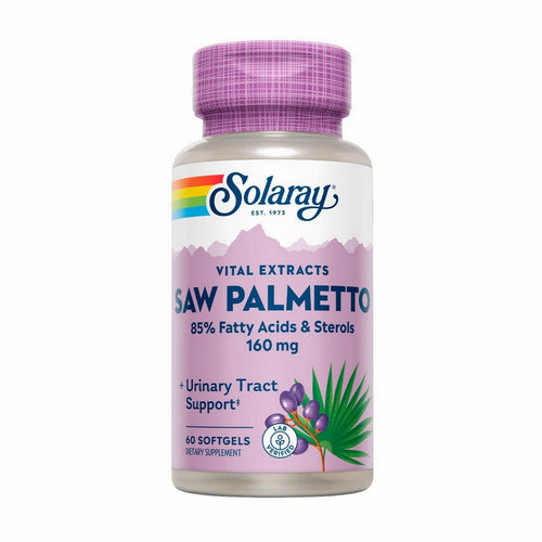 Saw Palmetto Berry Extract 60 Softgels by Solaray