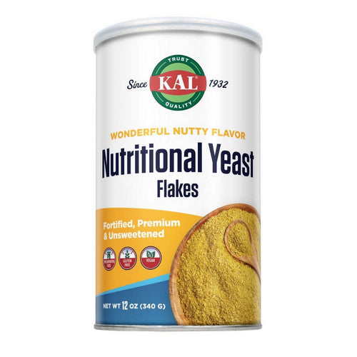 Nutritional Yeast Flakes 12 oz by Kal