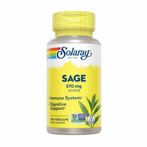 Sage 100 Veg caps by Solaray