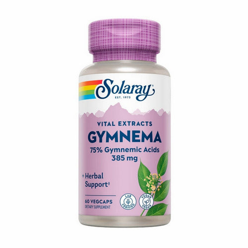 Vital Extracts Gymnema 60 Veg Caps by Solaray