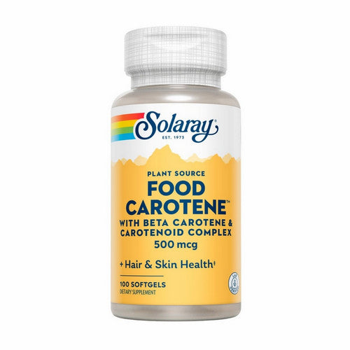 Plant Source Food Carotene 100 Softgels by Solaray