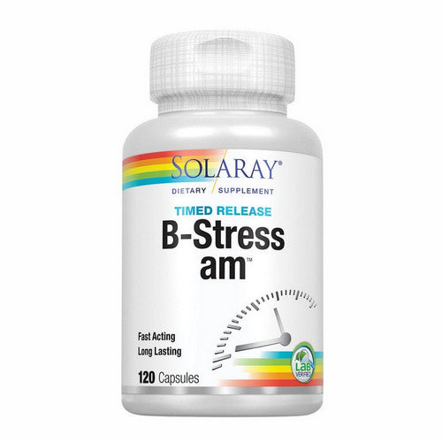 B-Stress AM 120 Caps by Solaray