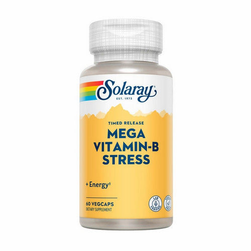 Mega B-Stress 60 Caps by Solaray