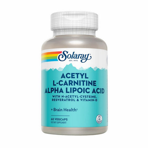 Acetyl L-Carnitine Alpha Lipoic Acid 60 Veg Caps by Solaray