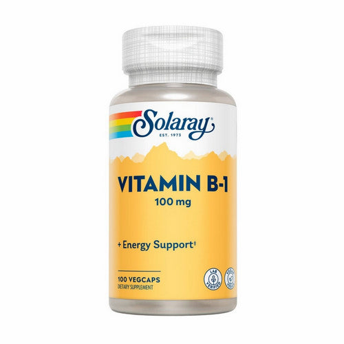 Vitamin B-1 100 Caps by Solaray