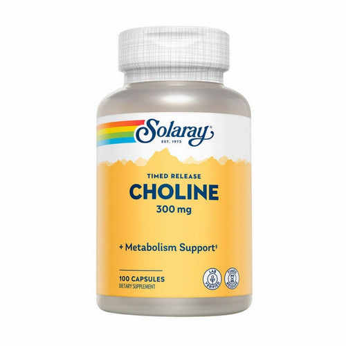 Choline 100 Caps by Solaray