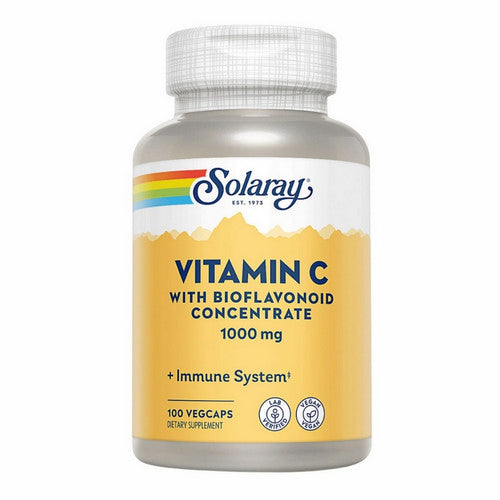 Vitamin C With Bioflavanoids Concentrate 100 Veg Caps by Solaray