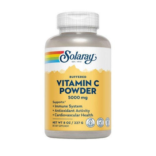 Buffered Vitamin C Powder 8 Oz by Solaray