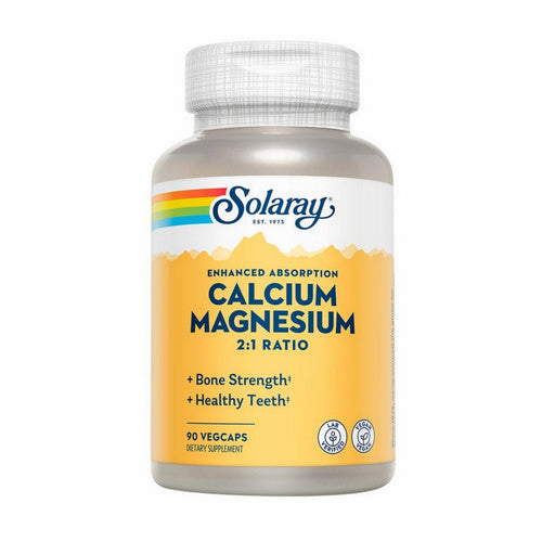 Calcium And Magnesium 90 Caps by Solaray