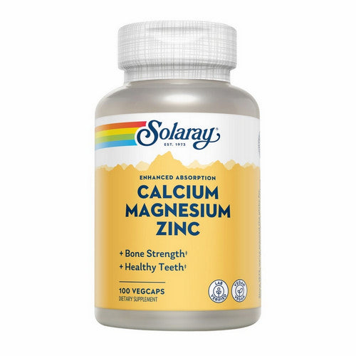 Calcium Magnesium Zinc 100 Caps by Solaray