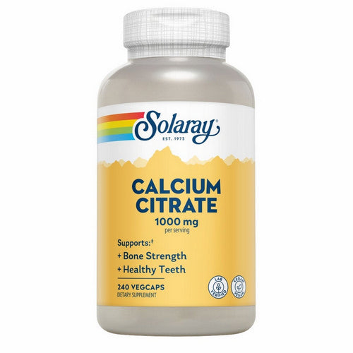 Calcium Citrate 240 Caps by Solaray