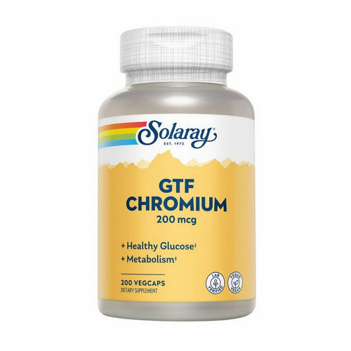 GTF Chromium 200 veg Caps by Solaray