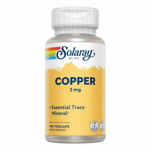 Copper 100 Caps by Solaray