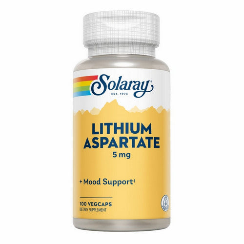 Lithium Aspartate 100 Veg Caps by Solaray