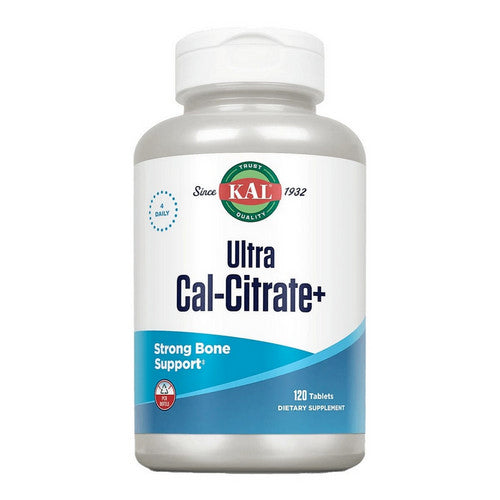Ultra Cal-Citrate Plus 120 Tabs by Kal