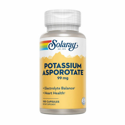 Potassium Asporotate 100 Caps by Solaray