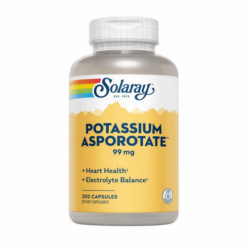 Potassium Asporotate 200 Caps by Solaray