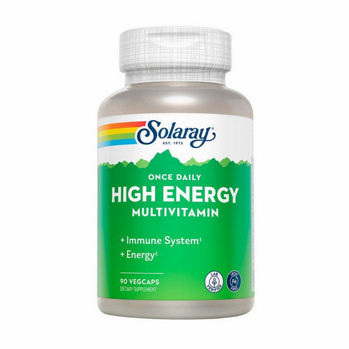 Once Daily High Energy Iron-Free 90 Caps by Solaray